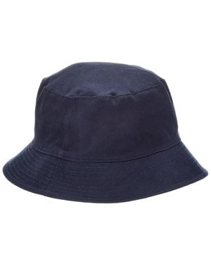 Bruno Magli Reversible Bucket Hat - Blue