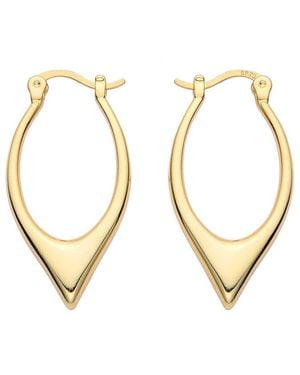 Eye Candy LA Hoop Earrings - Metallic