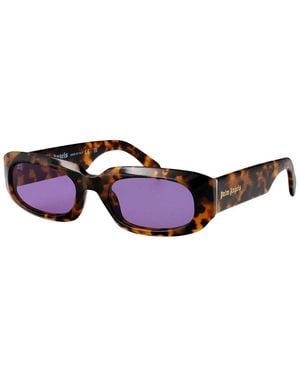 Palm Angels Noah6037 54Mm Sunglasses - Brown