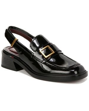 Franco Sarto Gianna Leather Slingback - Black