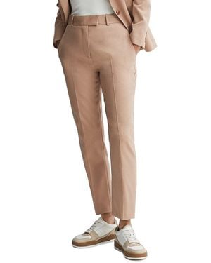 Reiss Marlie Wool-Blend Trouser - Natural