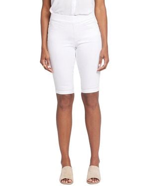 NYDJ Pull On Short - White