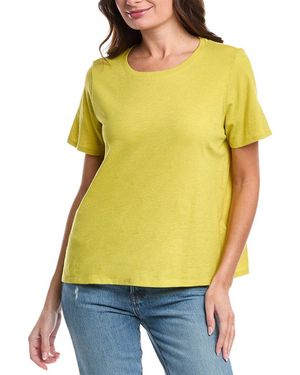 Eileen Fisher Crewneck T-Shirt - Yellow