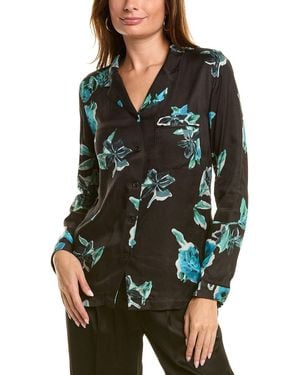 The Kooples Satin Shirt - Black