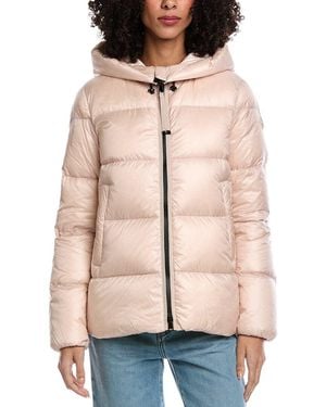Moncler Serittes Short Down Parka - Natural