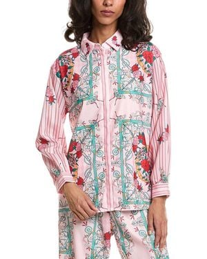 To My Lovers Printed Top - Red