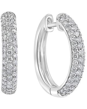 Effy Fine Jewelry 14K 0.71 Ct. Tw. Diamond Earrings - White