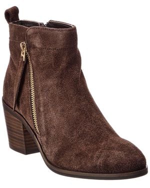 Dune Paicing Suede Boot - Brown