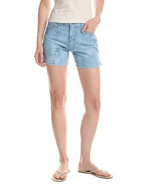 Rag & Bone Retro Cut Off Short - Blue