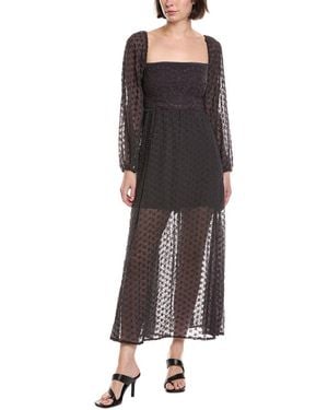 Free People Malina Maxi Dress - Black