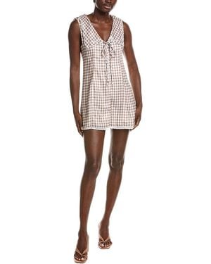Moonsea Mini Dress - Brown
