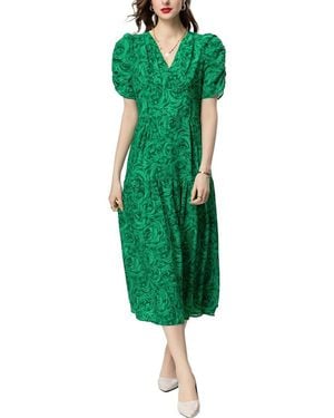 Lanelle Midi Dress - Green