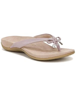 Vionic Bella Leather Sandal - White