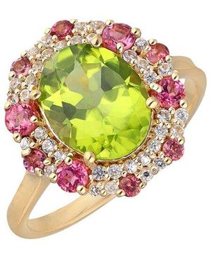 TIRAMISU Vermeil 3.07 Ct. Tw. Gemstone Ring - Multicolor
