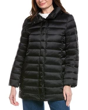 Tahari Puffer Coat - Black