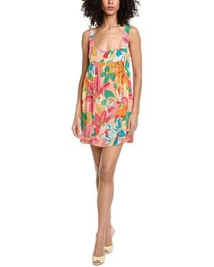 Amanda Uprichard Bello Mini Dress - Red