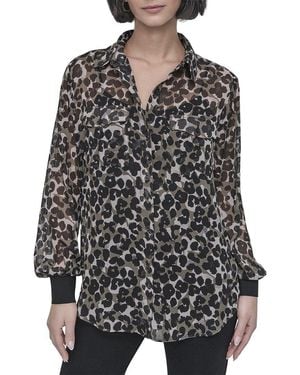DKNY Button Down Shirt - Black