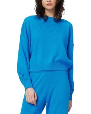Diane von Furstenberg Ken Wool & Cashmere-Blend Sweater - Blue