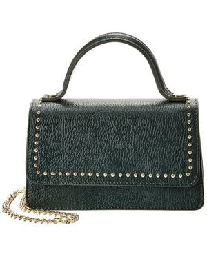 Persaman New York Priscilla13 Leather Clutch - Black