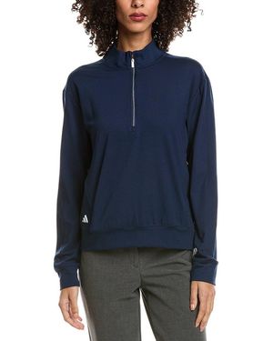 adidas Ultimate365 1/4-Zip Pullover - Blue