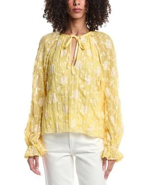 Ramy Brook Nola Blouse - Yellow