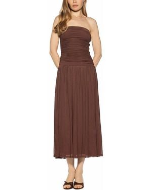 Alexia Admor Seraphina A-Line Dress - Brown