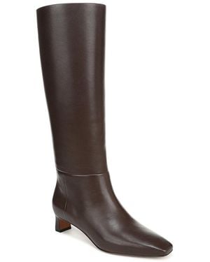 Vince Harlan Tall Leather Boot - Brown