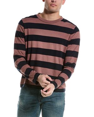 Save Khaki Rugby Stripe T-shirt - Black