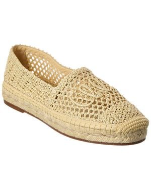 Chloé Isla Crochet Espadrille - Natural