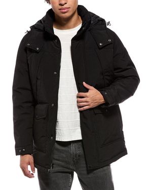 Ben Sherman Faille Parka - Black
