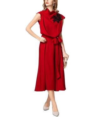 BURRYCO Midi Dress - Red