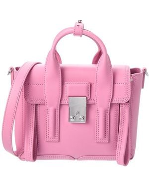 3.1 Phillip Lim Pashli Leather Mini Satchel - Pink