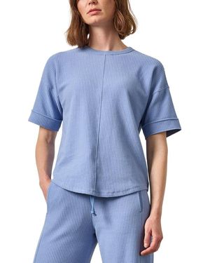 Lilla P Drop Shoulder Sweatshirt - Blue
