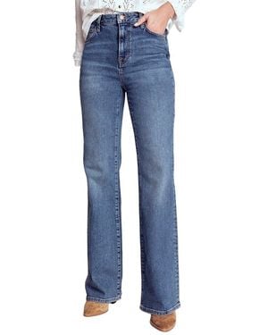 Boden High Rise Mid Vintage Fit & Flare Jean - Blue