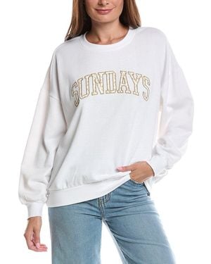 Z Supply Sundays Wild Sweatshirt - White