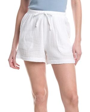 Splendid Gauze Short - White