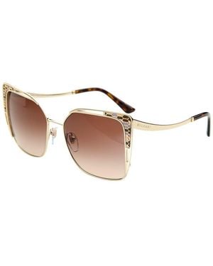 BVLGARI 6179 55Mm Sunglasses - Yellow