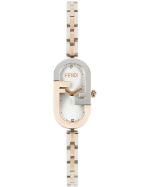 Fendi O'Lock Diamond Watch - White