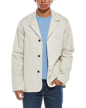 Officine Generale Officine Generale Sycamore Twill Jacket - Blue
