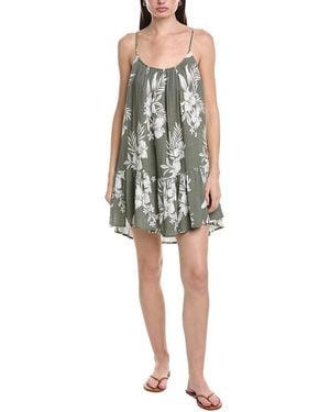 Sea Level Aloha Short Sundress - Brown