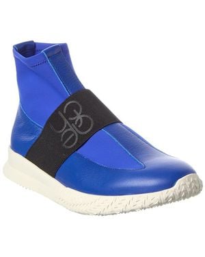 Arche Andkow Leather Flat - Blue