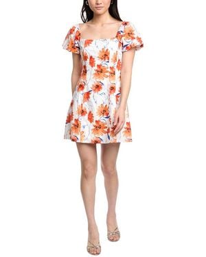 Lost + Wander Poppy Blooms Mini Dress - Red