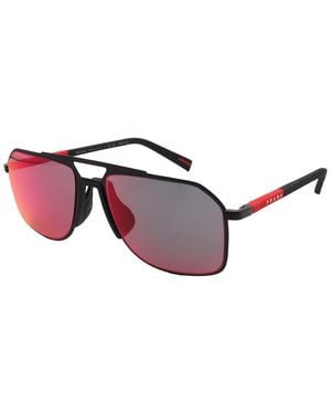 Prada Ps B51S 56Mm Sunglasses - Red