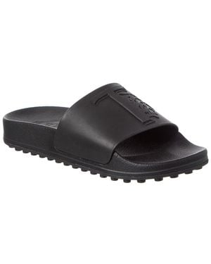Tod's Gomma Rubber Slide - Black