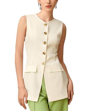 VERA DOLINI Blouse - Natural