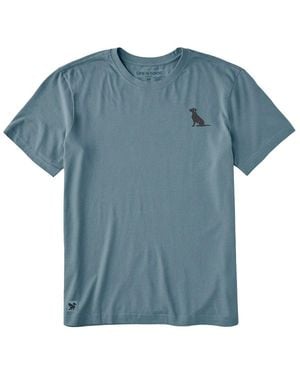 Life Is Good. Crusher T-Shirt - Blue