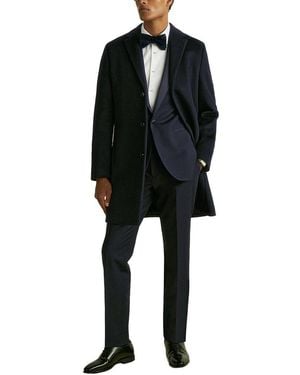 Reiss Poker Wool-Blend Formal Jacket - Black