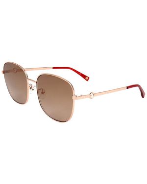 Anna Sui As2202 59Mm Sunglasses - Brown
