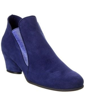 Arche Musc Suede Bootie - Blue