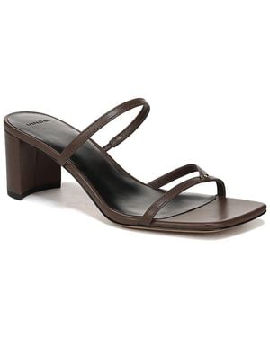 Vince Ona Leather Strappy Sandal - Brown